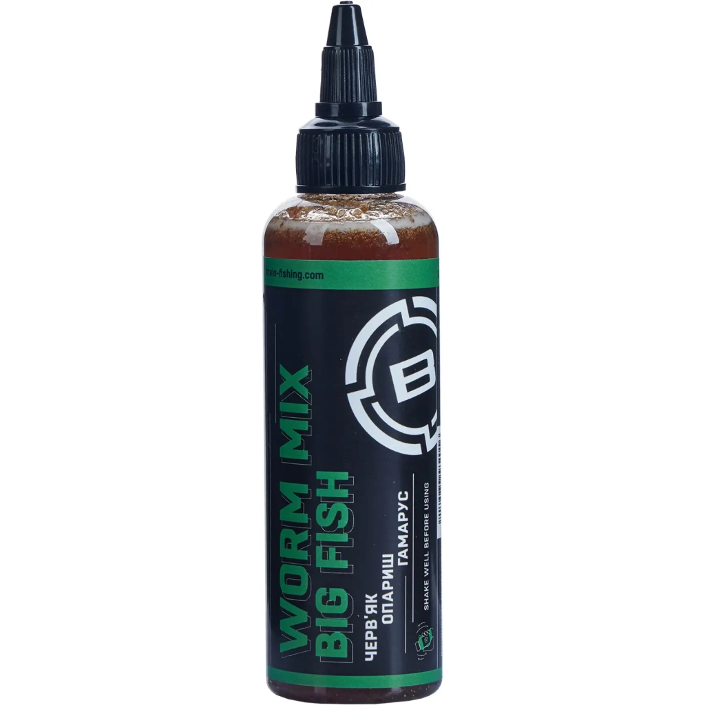 Ліквід Brain Big Fish Worm Mix 100ml (1858.05.82) - зображення 1