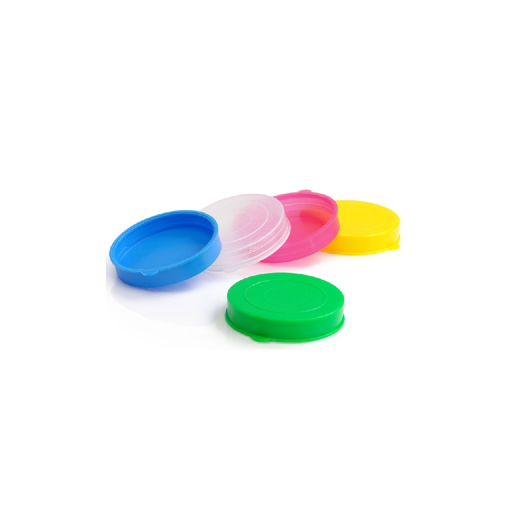 Кришка для банки Юні п/е на майонезну банку кольорова (ФР-031) - изображение 1
