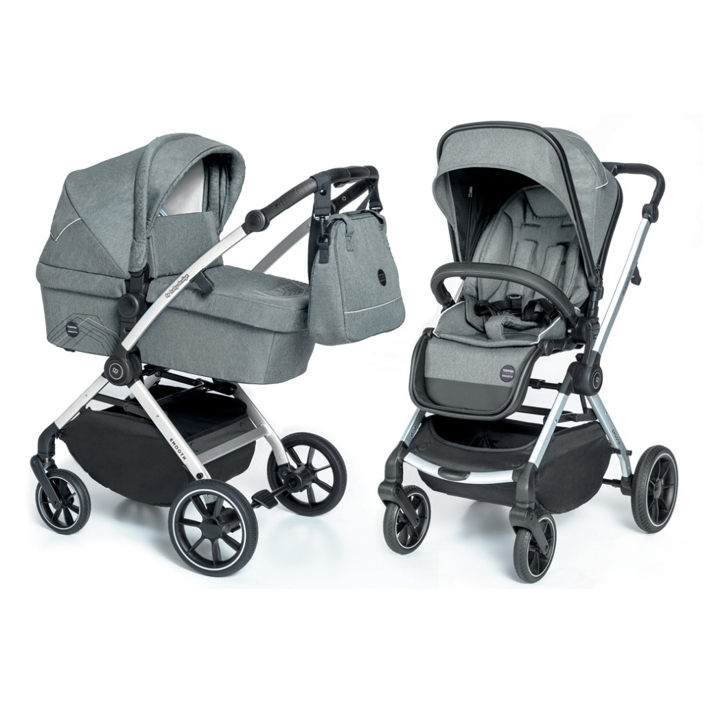 Коляска Baby Design Smooth 07 GRAY (203176) - зображення 1