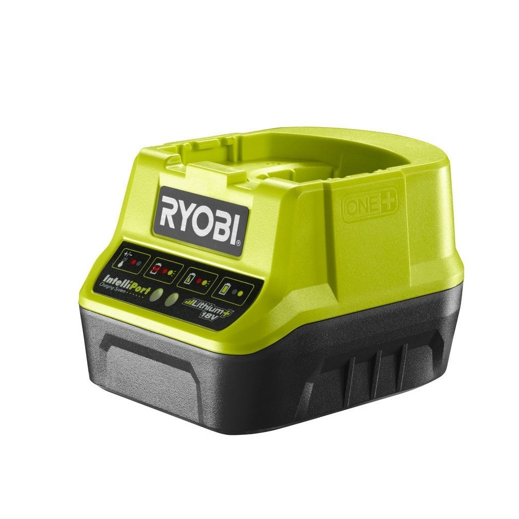 Набір акумулятор + зарядний пристрій Ryobi ONE+ RC18120-250 18В 2х5.0А/г Lithium+ (5133003364) - зображення 2