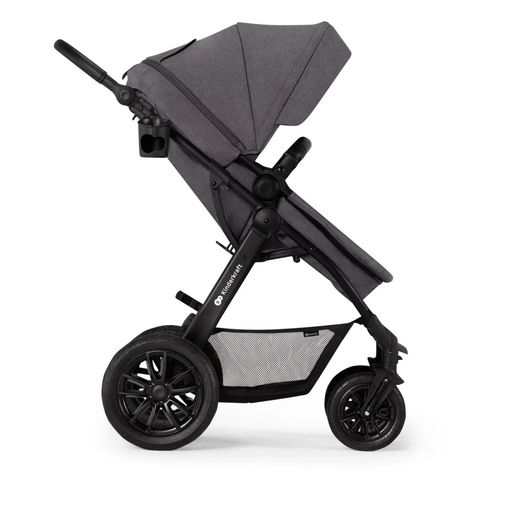 Коляска Kinderkraft 3 в 1 Xmoov Dark Gray (KSXMOV00DGR3000) (5902533920907) - зображення 8
