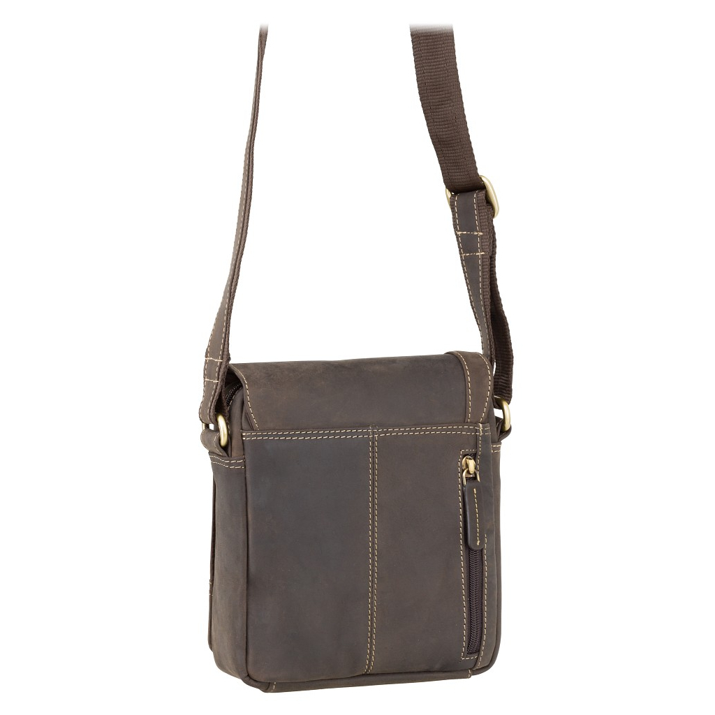 Сумка Visconti S7 Messenger Bag A5 Oil Brown (S7 OIL BRN) - зображення 3