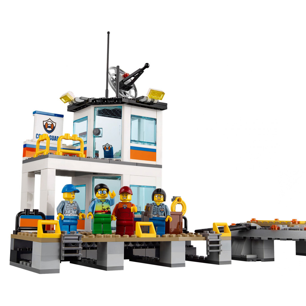 Конструктор LEGO City Штаб берегової охорони (60167) - зображення 4