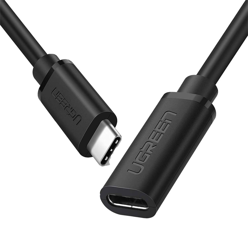 Дата кабель USB-C to USB-C 1.0m USB 3.1Gen2 100W US353 Black Ugreen (10387) - зображення 1