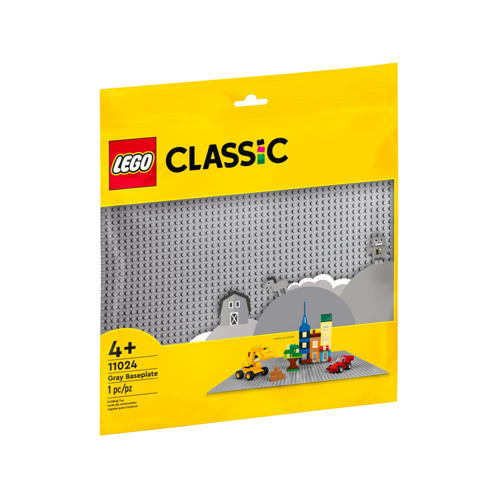 Конструктор LEGO Classic Базова пластина сірого кольору (11024) - зображення 5
