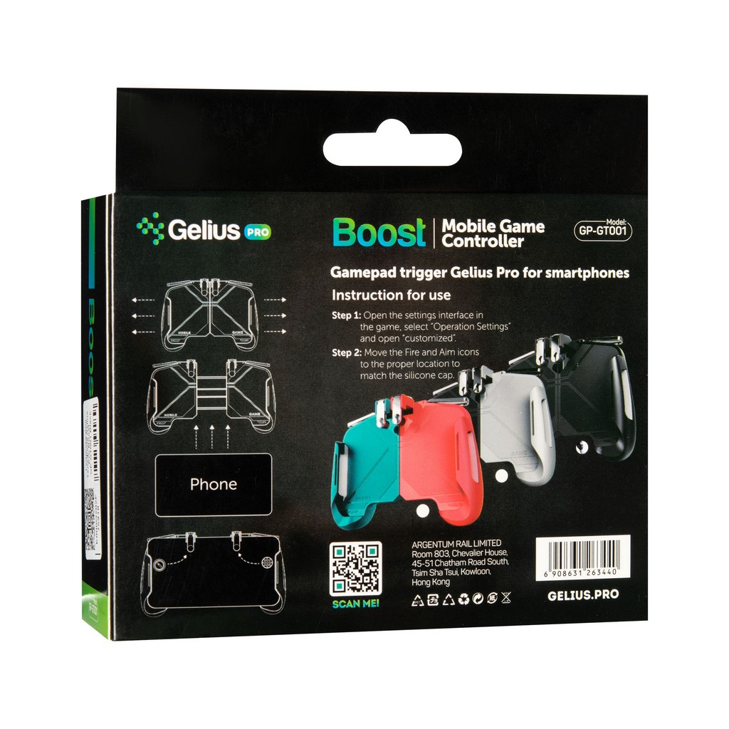 Геймпад Gelius Pro Boost GP-GT001 Black/White (00000084678) - зображення 10