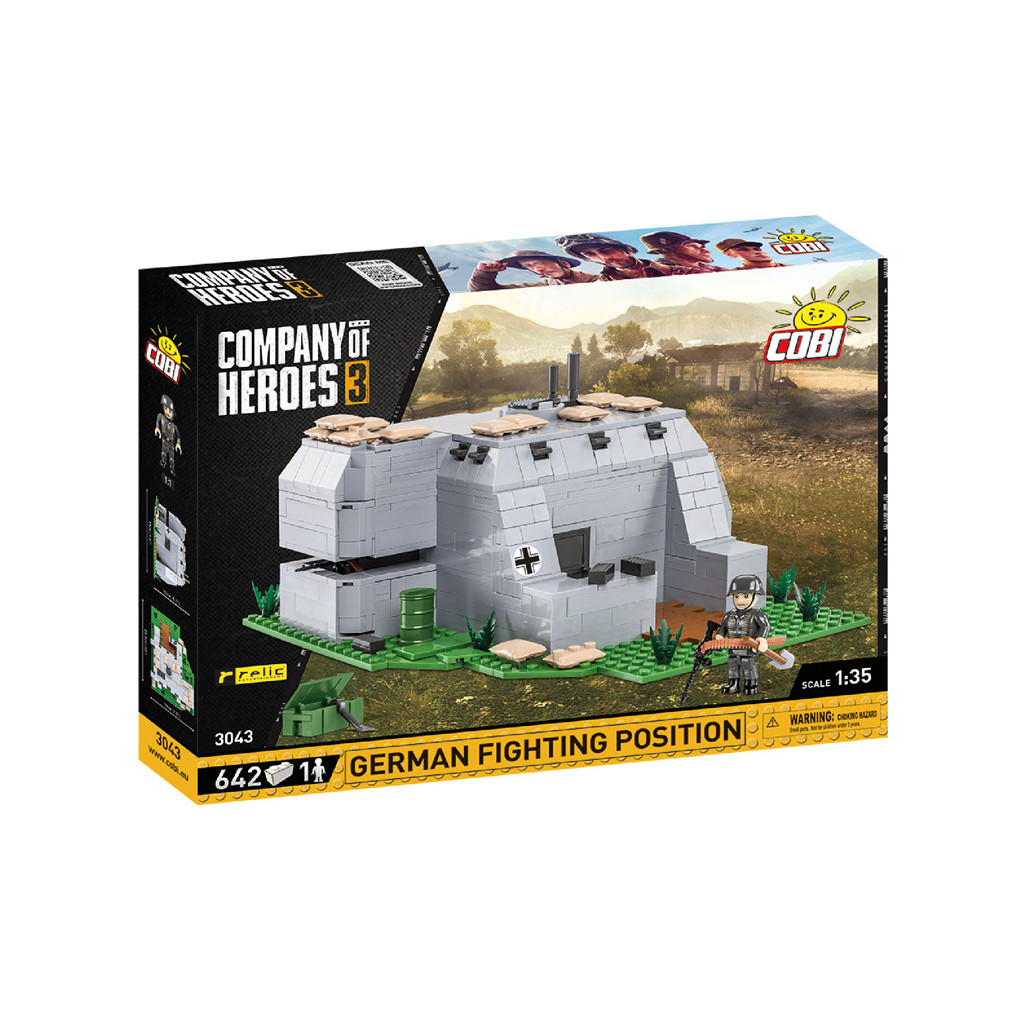Конструктор Cobi Company of Heroes 3 Німецький дот, 642 деталей (COBI-3043) - зображення 1