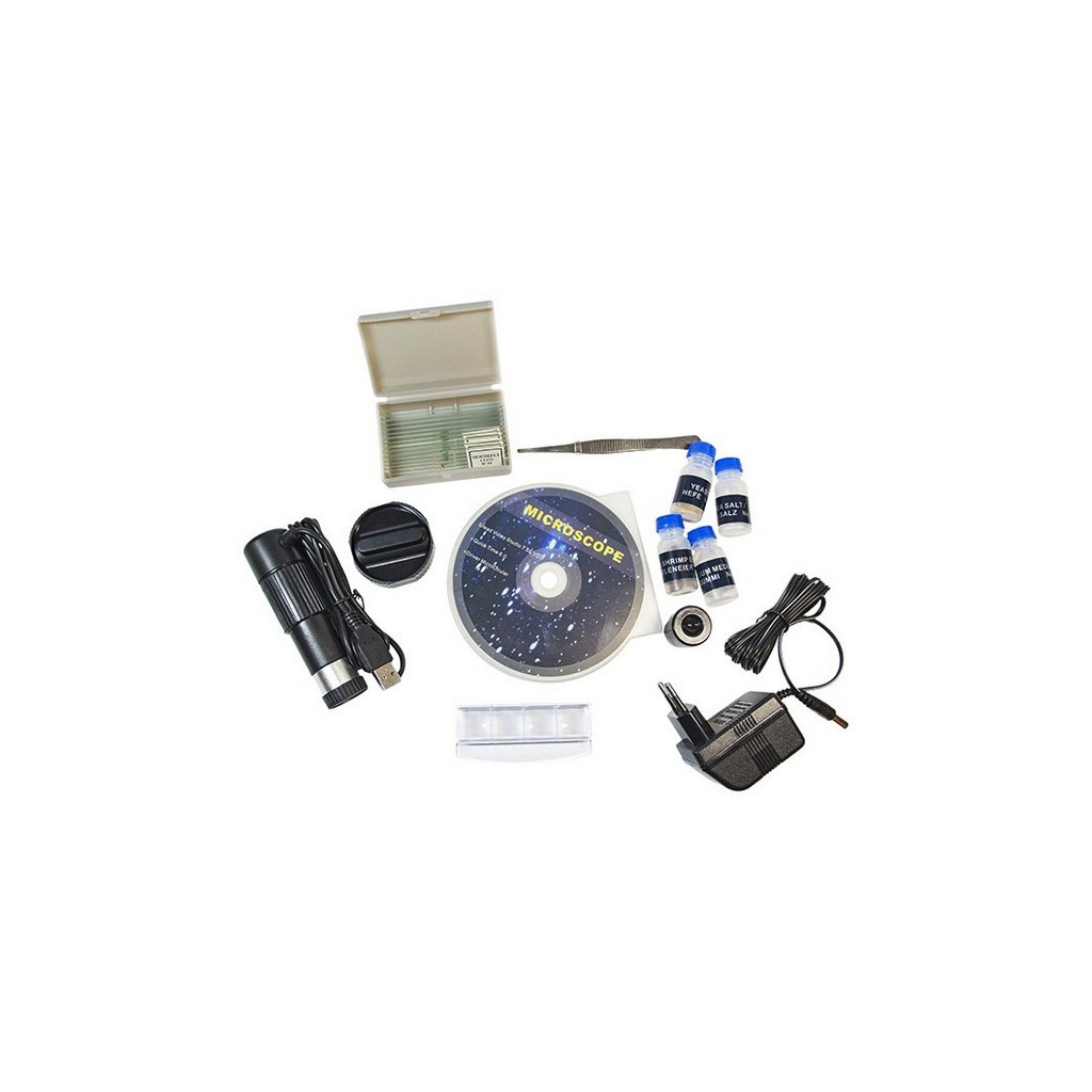 Мікроскоп Optima Discoverer 40x-1280x Set + камера (926246) - зображення 4