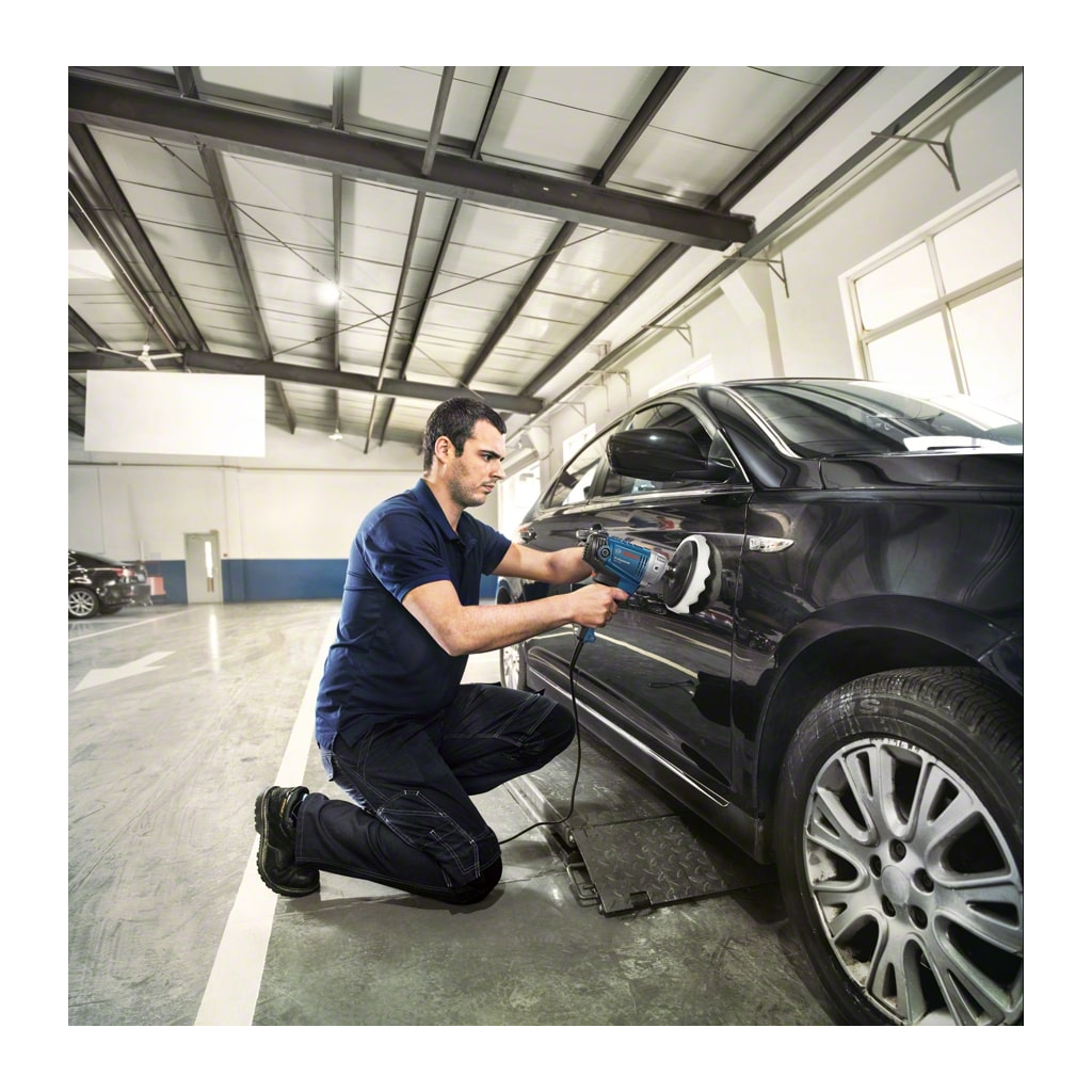 Шліфувальна машина Bosch полірувальна GPO 950 950Вт, 180мм, 600-2100об/хв 2.3кг (0.601.3A2.020) - зображення 4