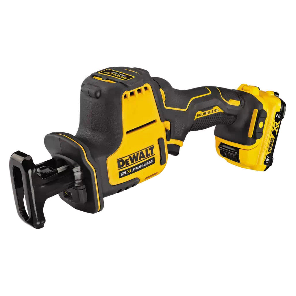Шабельна пила DeWALT 10.8/12В XR Li-lon, безщіткова, 2 АКБ, ЗУ, кейс TSTAK (DCS312D2) - изображение 1