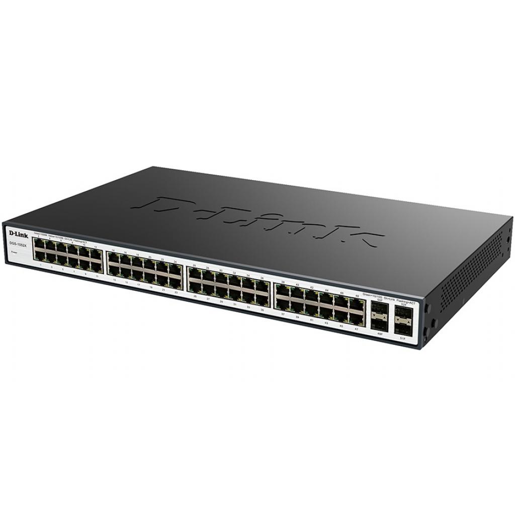 Комутатор мережевий D-Link DGS-1052X - зображення 2