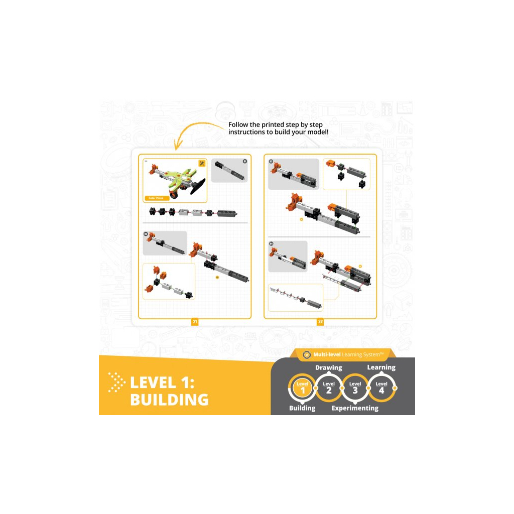 Конструктор Engino Stem Як працює сонячна енергія (STL20-EN) - зображення 3