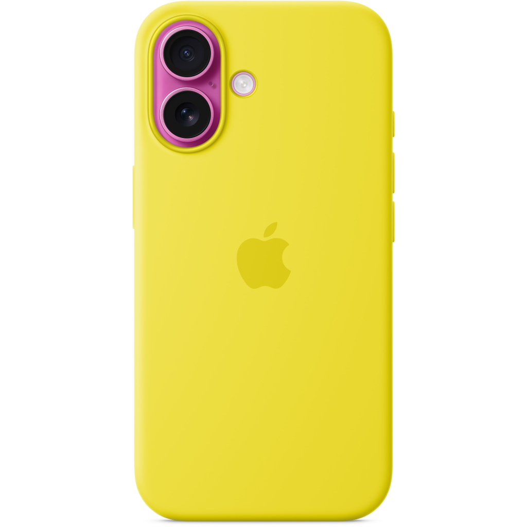 Чохол до мобільного телефона Apple iPhone16 Silicone Case with MagSafe - Star Fruit (MYY73ZM/A) - зображення 4