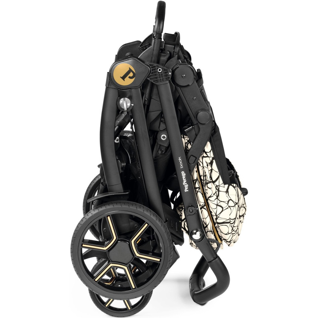 Коляска Peg-Perego 3 в 1 Book Grafic Gold Lounge Графічне золото (2000000130569) (PACK-BOOK31LG00002) - зображення 12