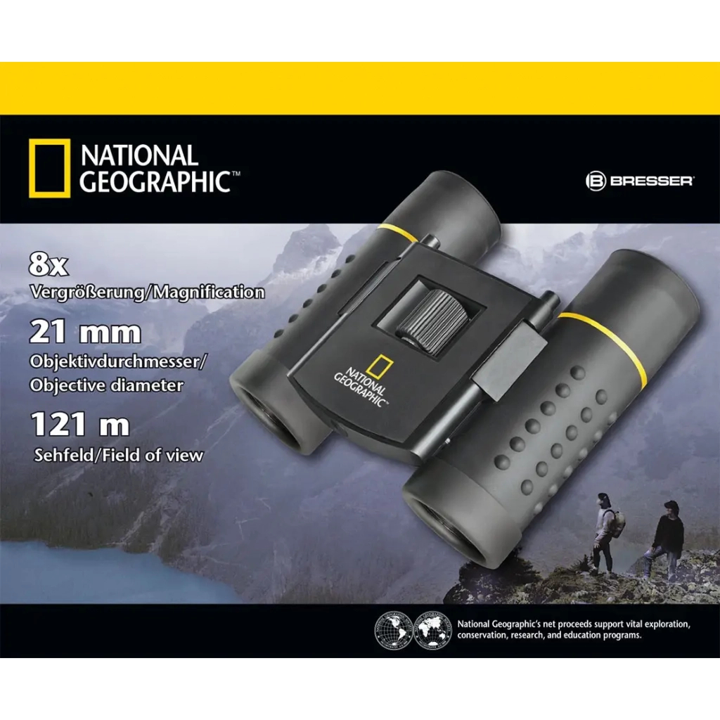 Бінокль National Geographic 8x21 Pocket (929322) - зображення 7