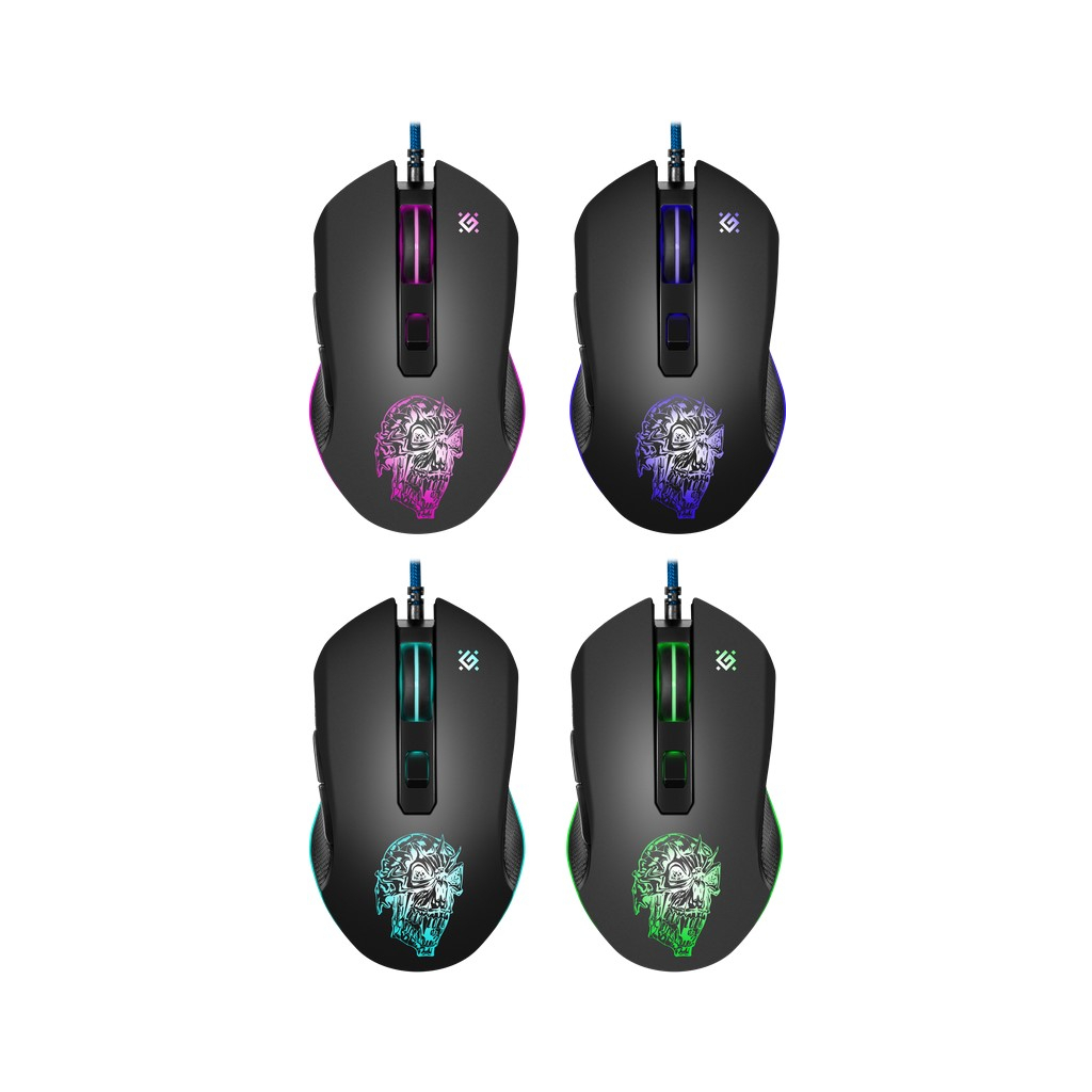 Мишка Defender Sleipnir GM-927 USB Black+ Килимок (52927) - зображення 5