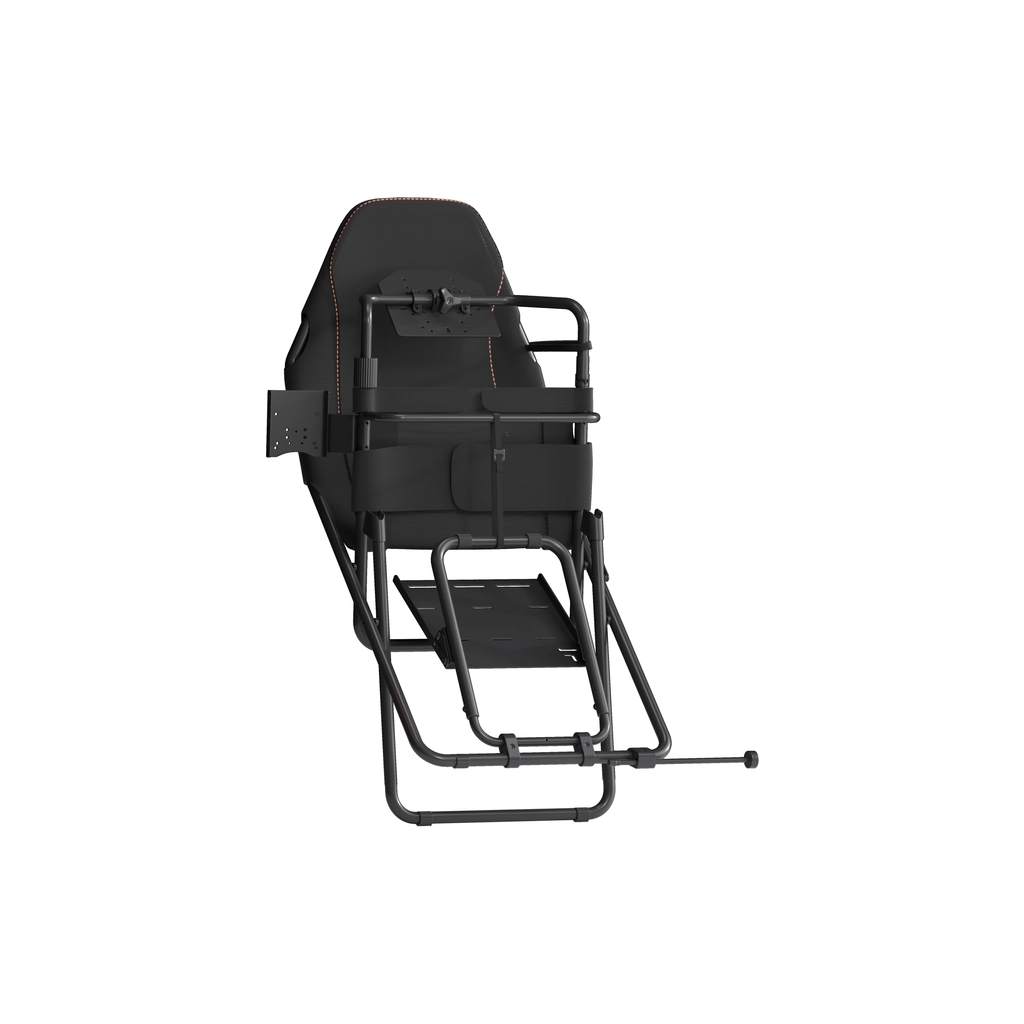 Крісло ігрове GamePro з кріпленням для керма, педалей та коробки передач Black (RS400B) - зображення 3