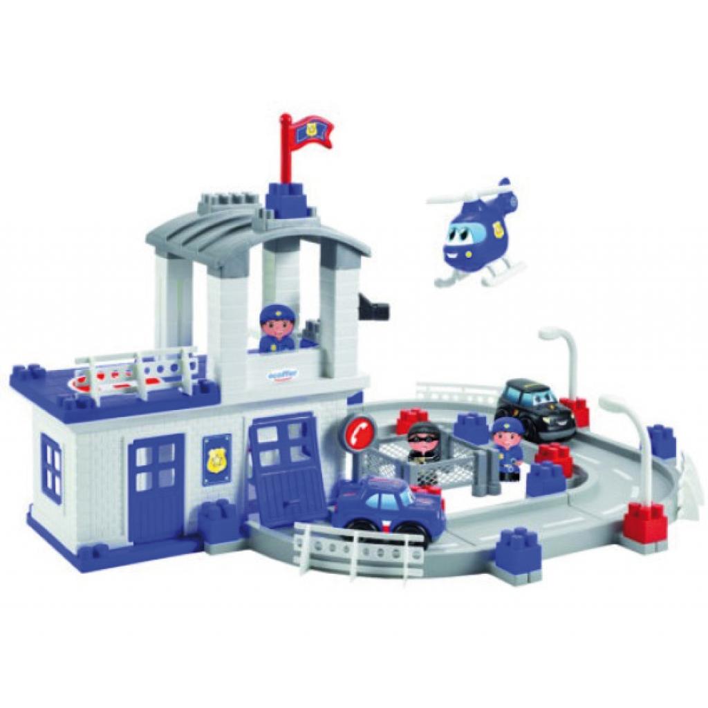 Конструктор Ecoiffier Поліцейська станція з вартовою баштою та гвинтокрилом (003025) - зображення 3