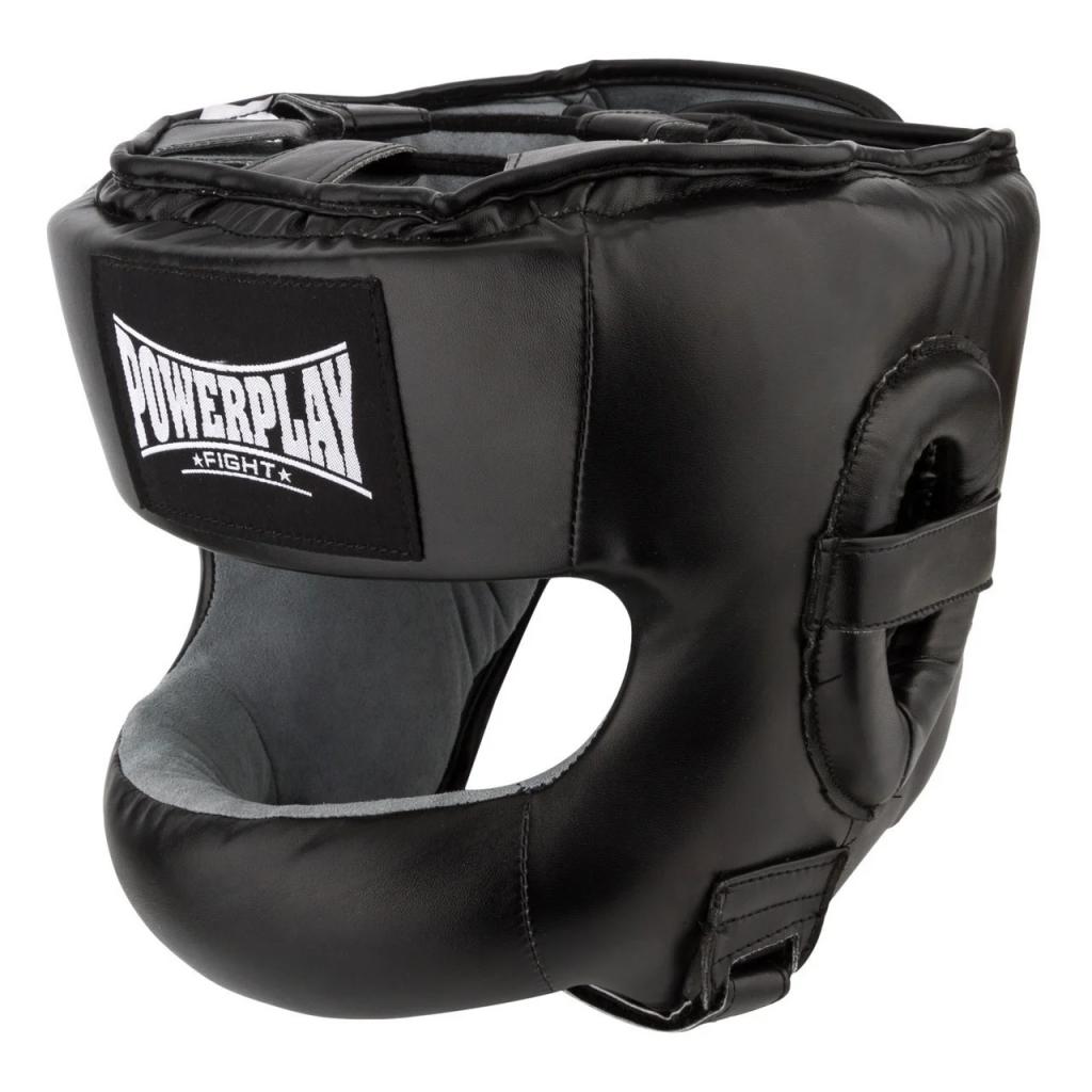 Боксерський шолом PowerPlay 3067 L Black (PP_3067_L_Black) - зображення 1