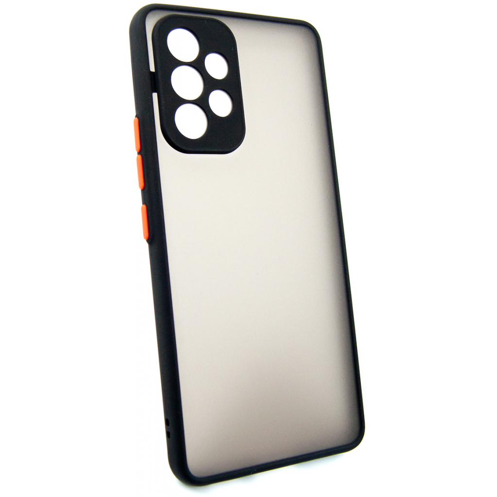 Чохол до мобільного телефона Dengos Matte Samsung Galaxy A53 (black) (DG-TPU-MATT-100) - зображення 2