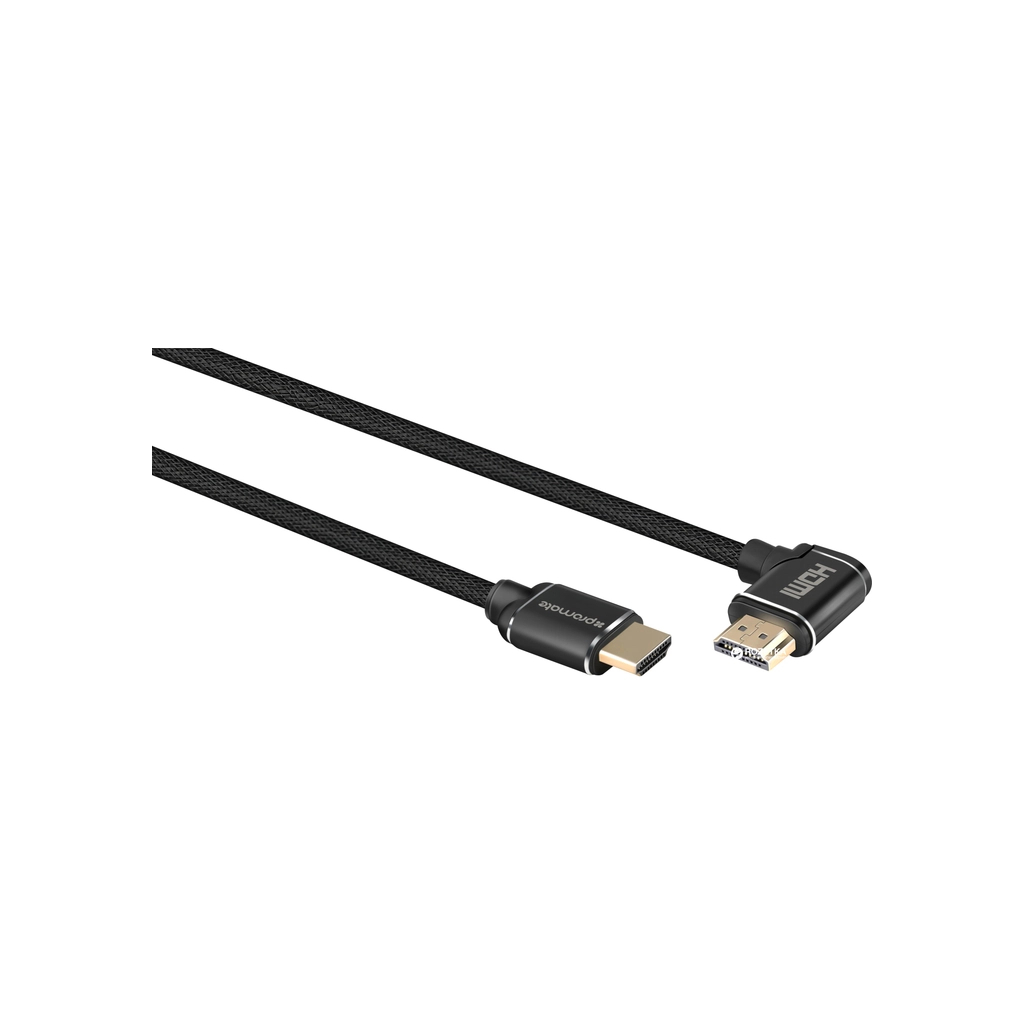 Кабель мультимедійний HDMI to HDMI v.2.0 prolink4k1-300.black Promate (prolink4k1-300.black) - изображение 2