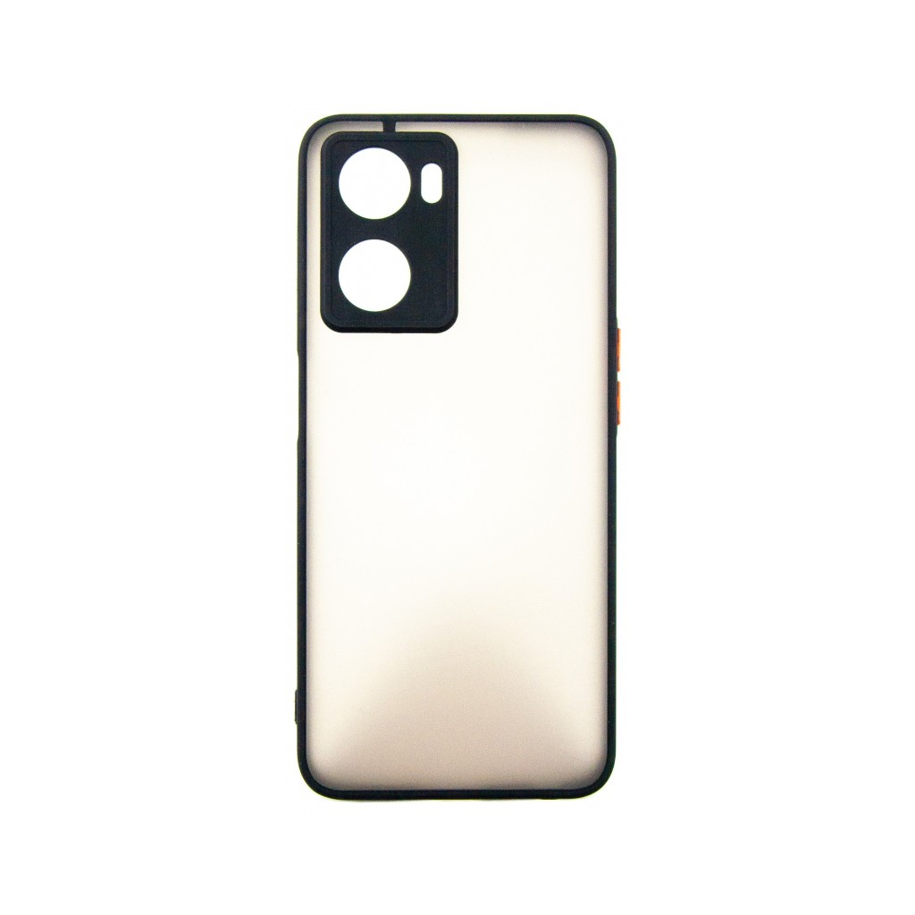 Чохол до мобільного телефона Dengos Matte OPPO A57s (black) (DG-TPU-MATT-117) - зображення 1