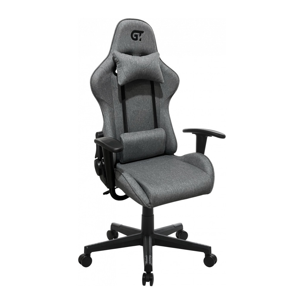 Крісло ігрове GT Racer X-2316 Gray/Gray (X-2316 Fabric Gray/Gray) - зображення 1
