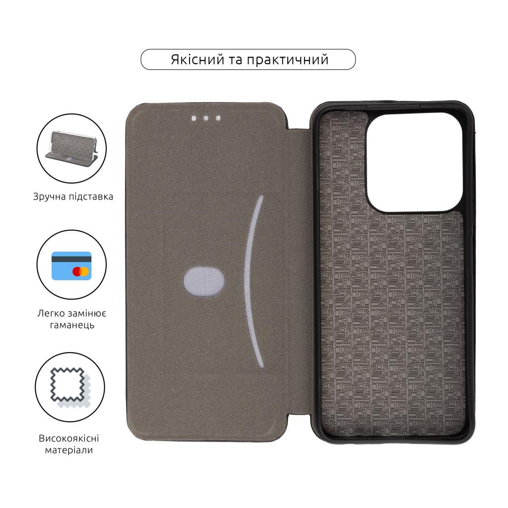 Чохол до мобільного телефона Armorstandart G-Case ZTE Blade A75 4G Black (ARM78999) - зображення 3