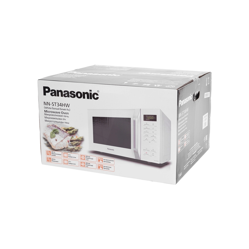 Мікрохвильова піч Panasonic NN-ST34HWZUE - зображення 12