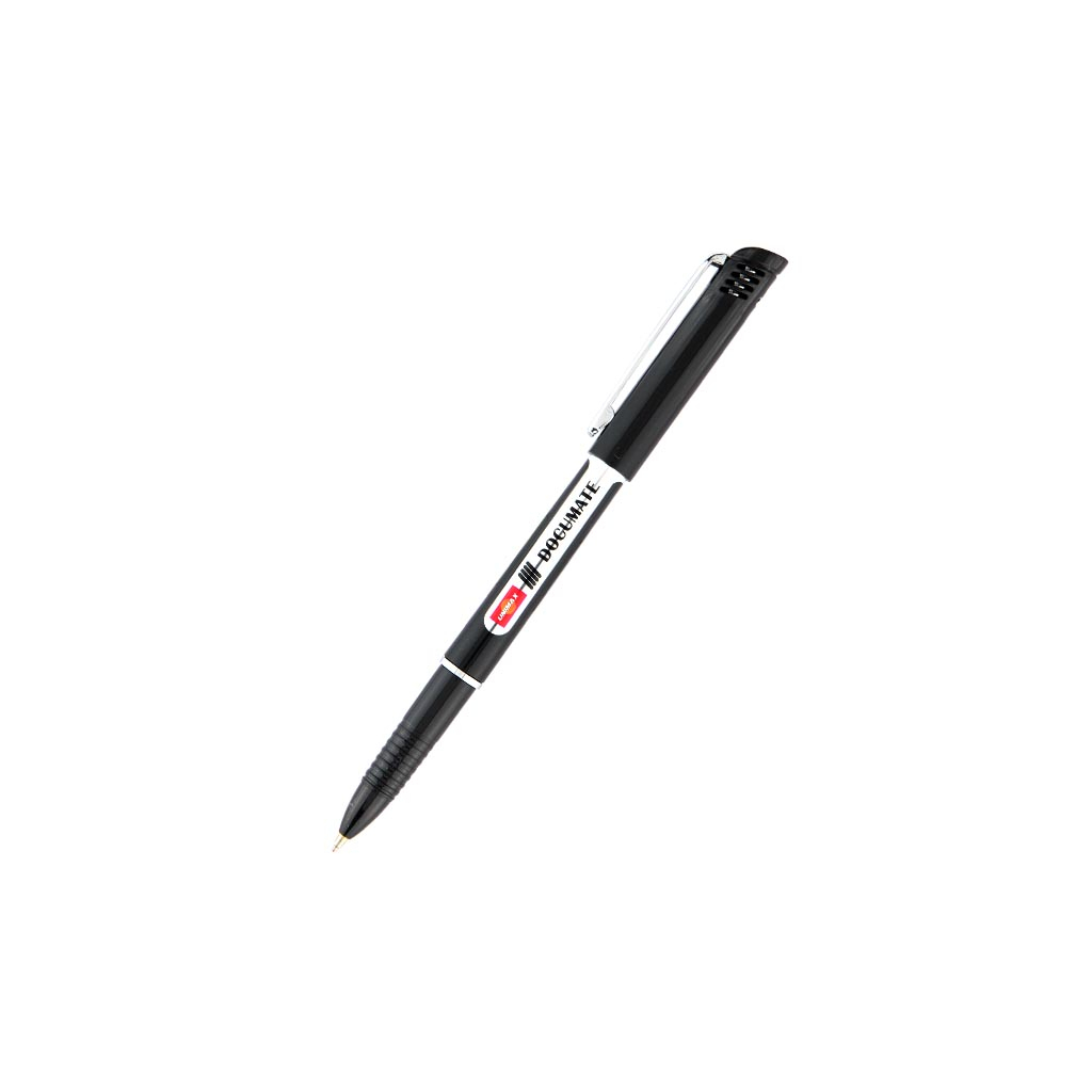 Ручка кулькова Unimax Documate, чорна (UX-120-01) - зображення 1