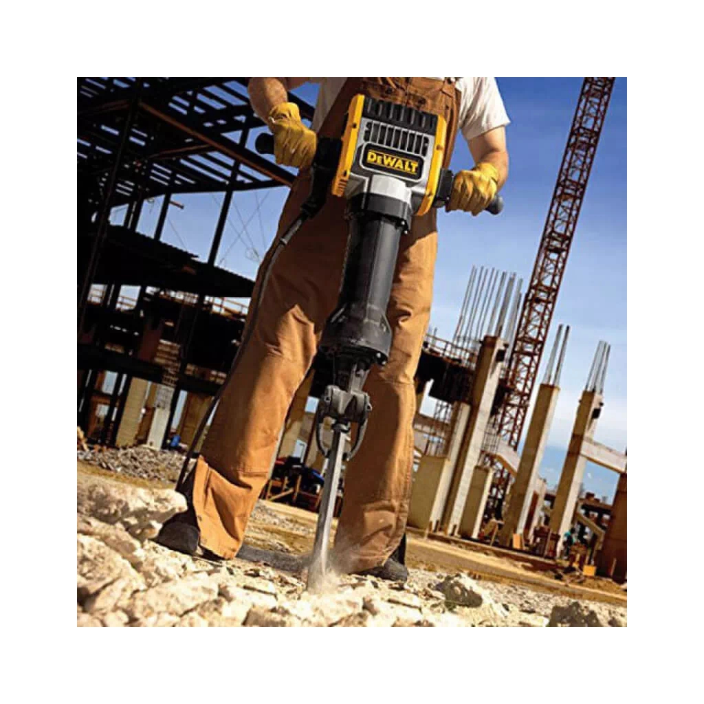 Відбійний молоток DeWALT 2100 Bт, 62 Дж, 960 уд/хв, 31 кг, візок + зубило (D25981K) - зображення 6