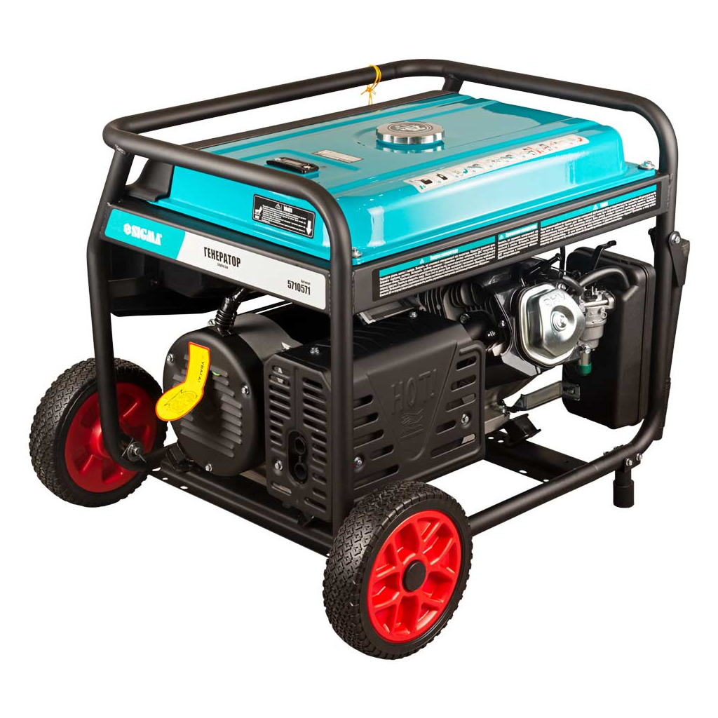 Генератор Sigma 220V 8.5/9.0kW електрозапуск (5710571) - зображення 6