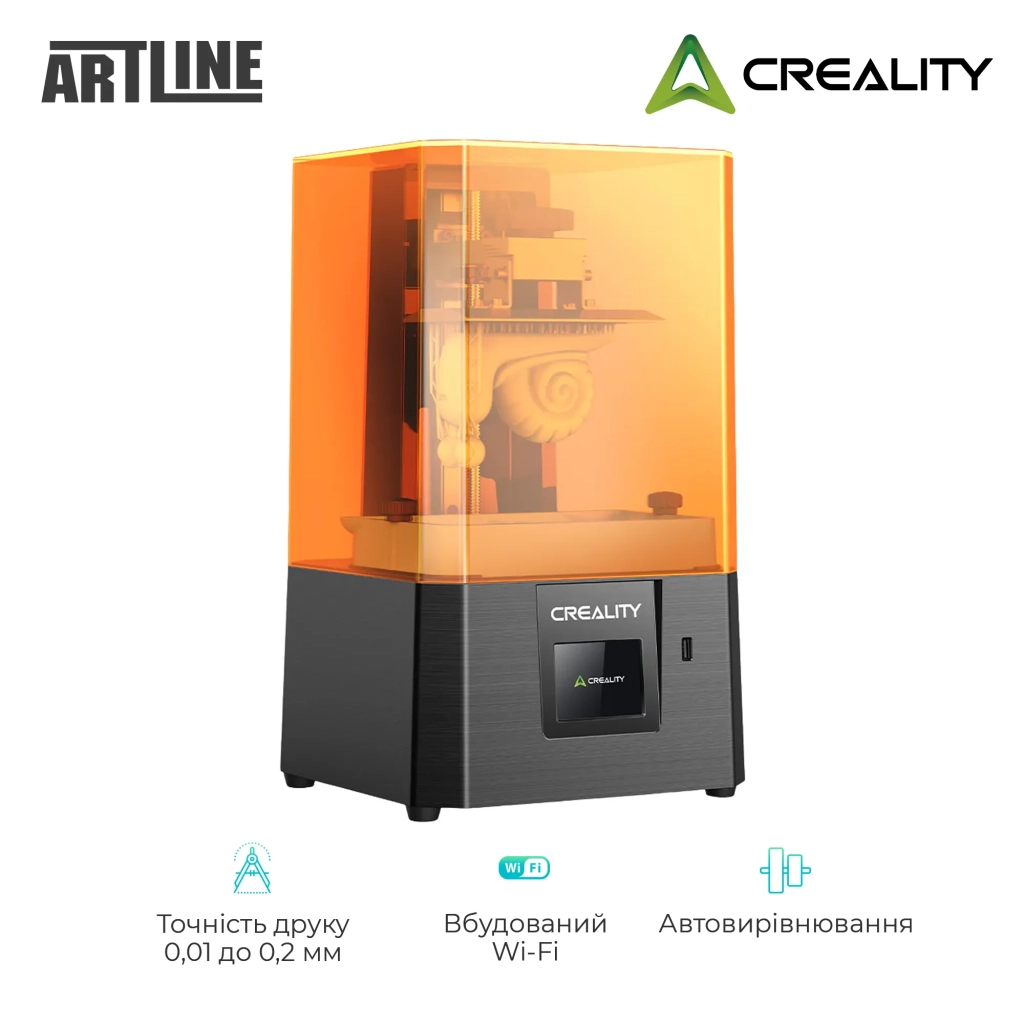 3D-принтер Creality HALOT-R6 - зображення 3