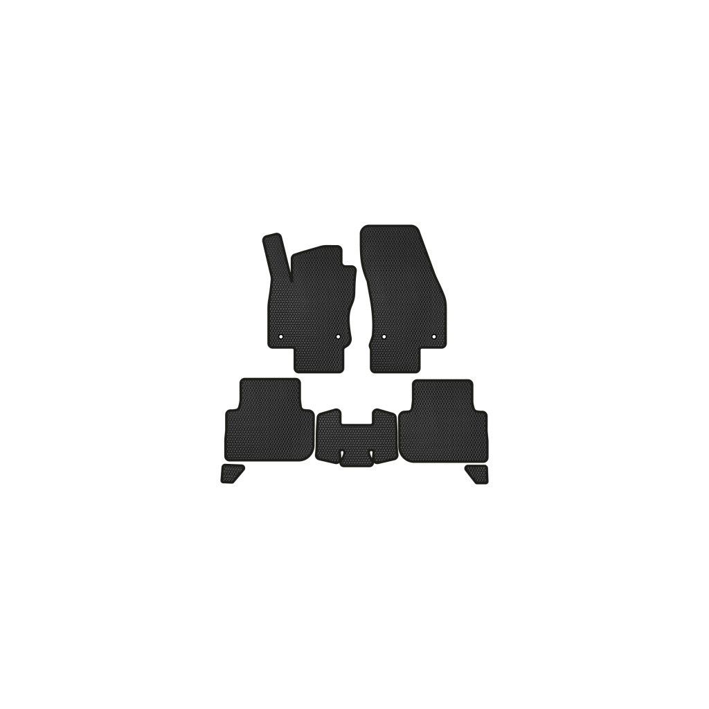 Килимок в салон EVAtech Volkswagen Tiguan (Mk 2) 2016-2020 2 поколі (VW31492CL5AV4RBB) - зображення 1