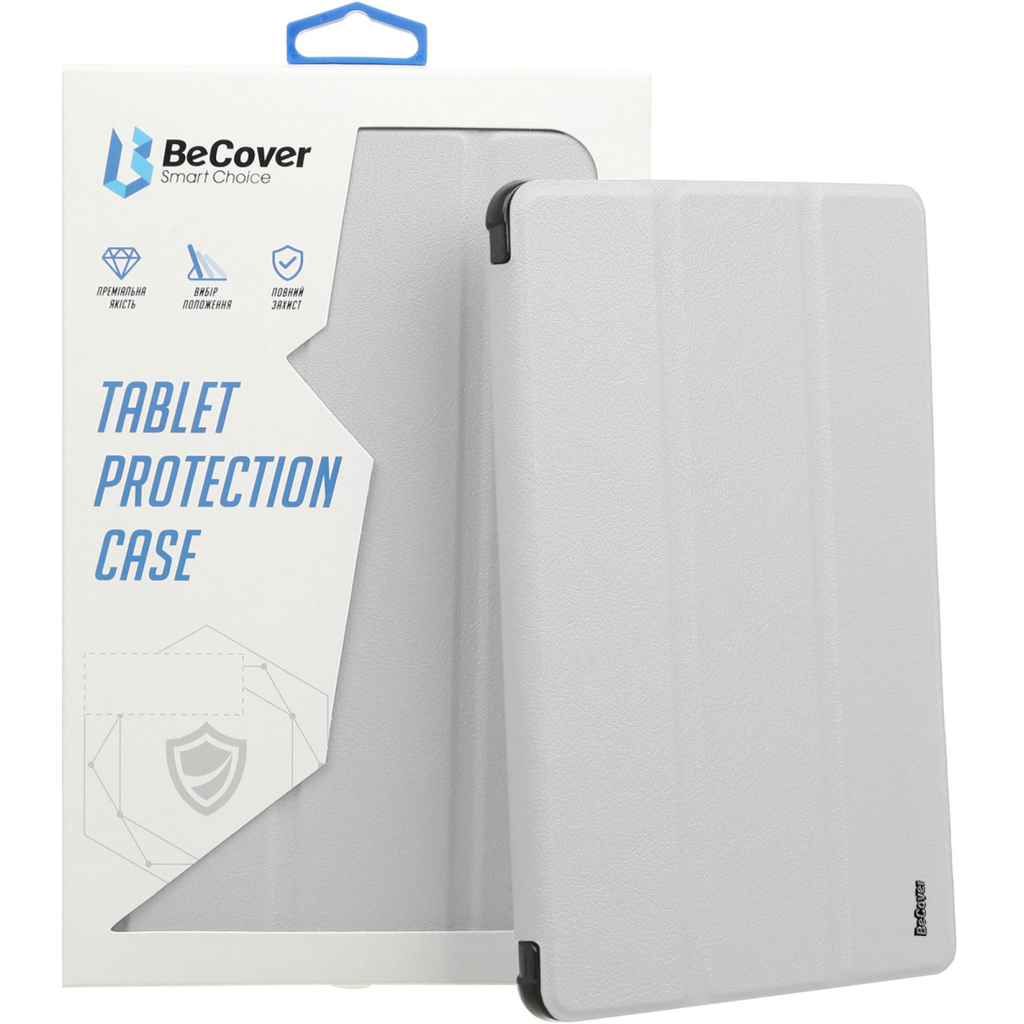 Чохол до планшета BeCover Ultra Slim Origami Transparent Apple iPad Mini 7 2024 Gray (712935) - зображення 6