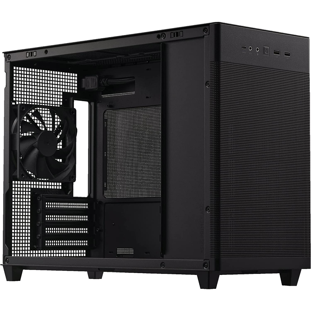 Корпус ASUS AP201 Black (90DC00G0-B39000) - зображення 6