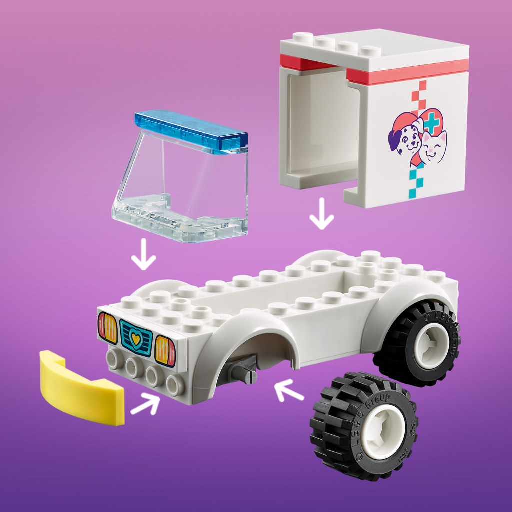Конструктор LEGO Friends Швидка ветеринарна допомога 54 деталі (41694) - зображення 6