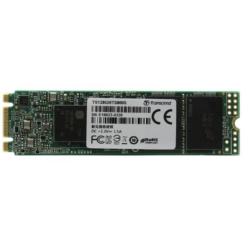 Накопичувач SSD M.2 2280 128GB Transcend (TS128GMTS830S) - зображення 1