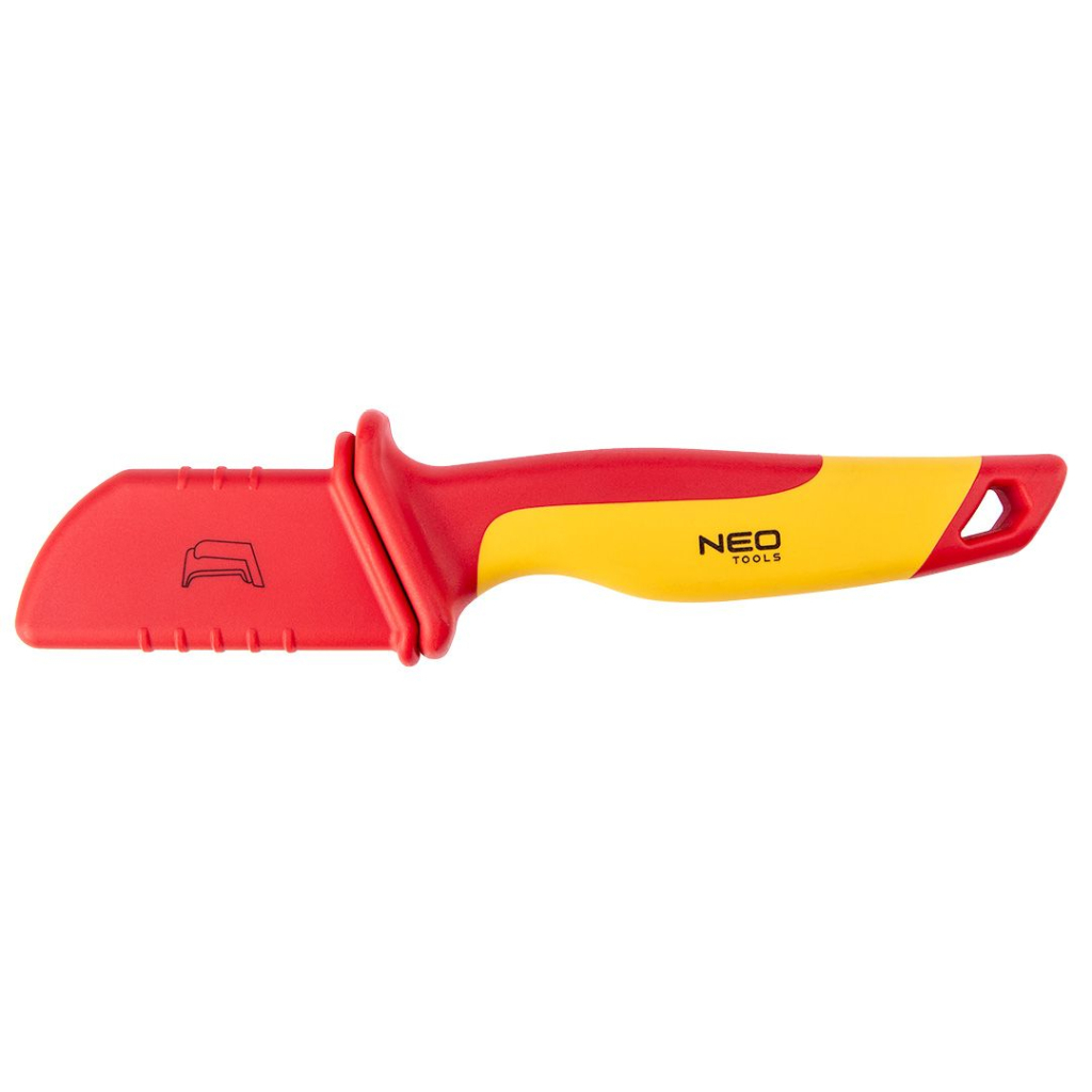 Ніж монтажний Neo Tools діелектричний, 1000V, вигнуте лезо, 180мм (01-553) - изображение 2
