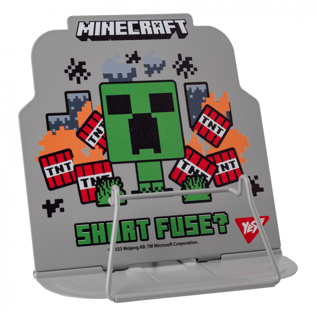Підставка для книг Yes фігурна Minecraft метал з висічкою (470512) - изображение 1