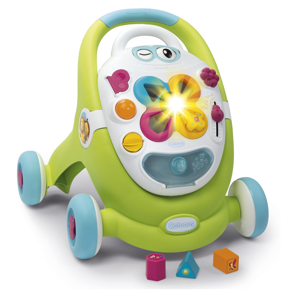 Ходунки Smoby Квіточка зі з’ємною панеллю (110428) - зображення 2