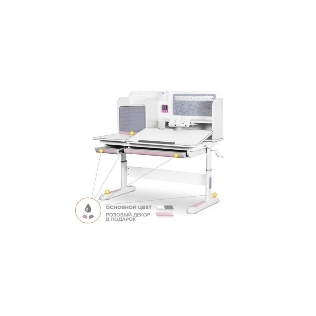 Парта Evo-kids Winnipeg Multicolor WG + PN (BD-630 WG + PN Multicolor) - изображение 1