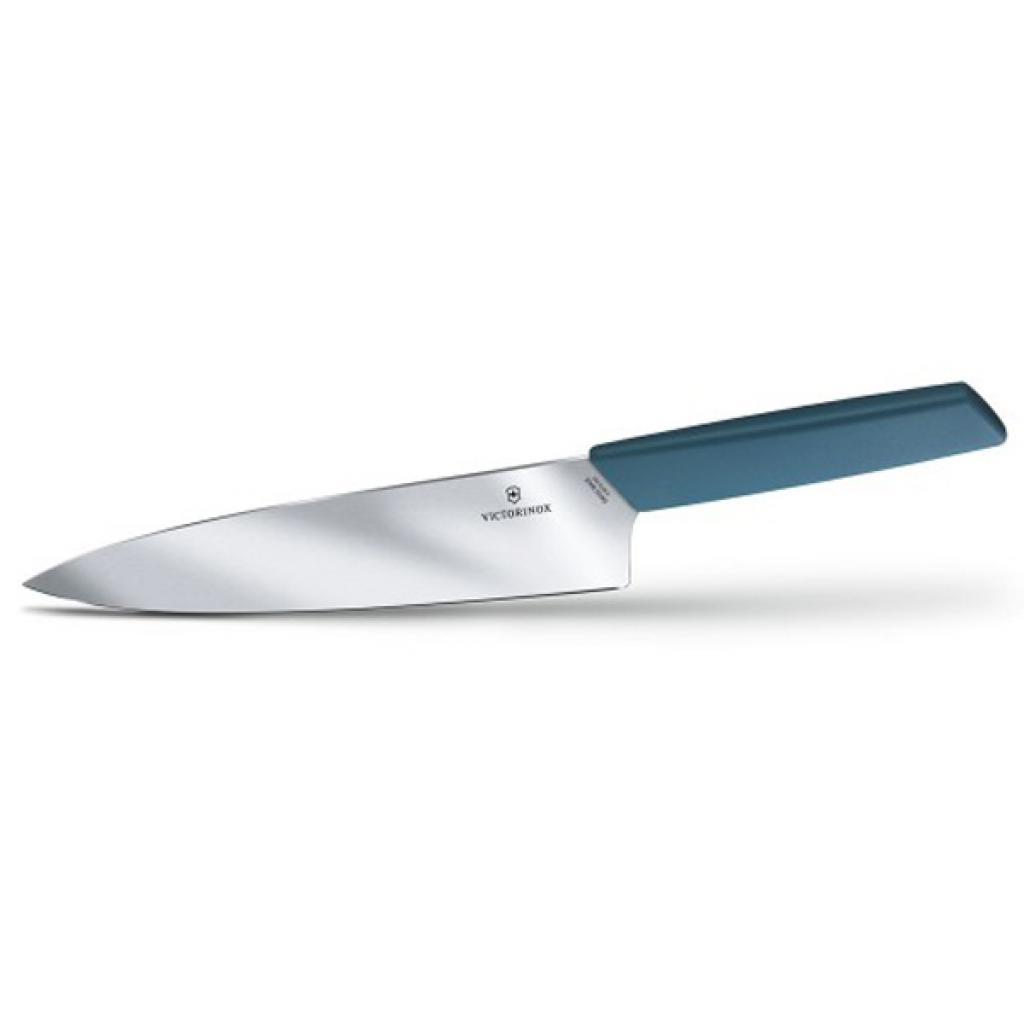 Кухонний ніж Victorinox Swiss Modern 20 см Blue (6.9016.202B) - зображення 4