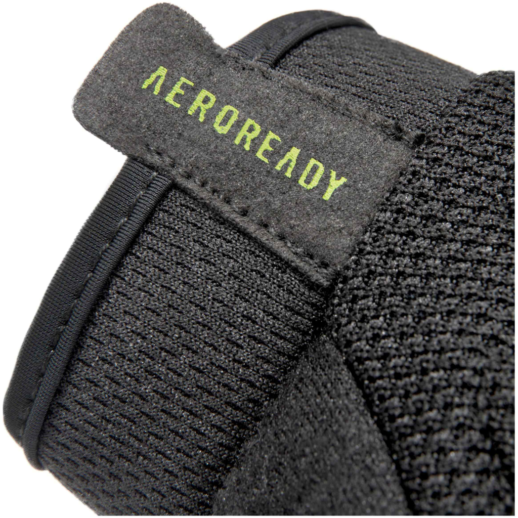 Рукавички для фітнесу Adidas Essential Training Gloves ADGB-15002GN чорний, зелений M (885652025966) - зображення 4