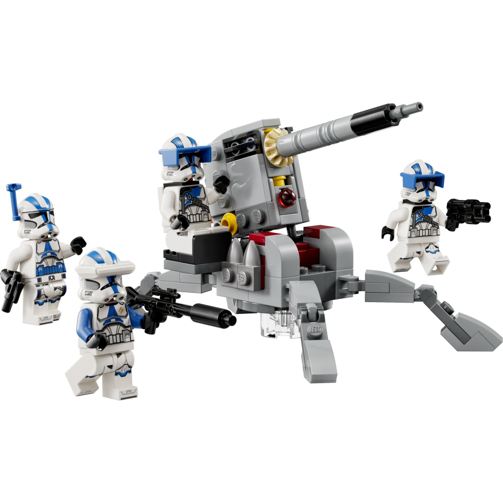 Конструктор LEGO Star Wars Бойовий загін бійців-клонів 501-го легіону 119 деталей (75345) - зображення 2