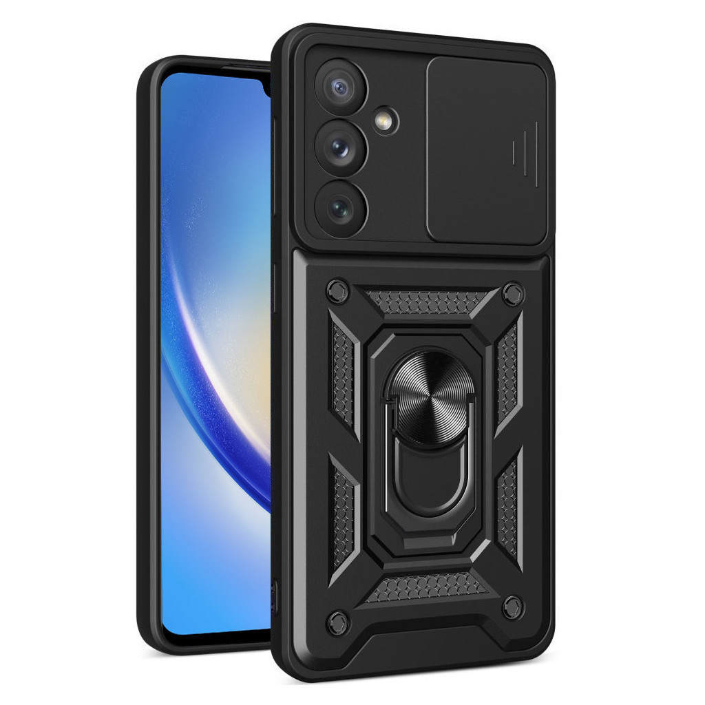 Чохол до мобільного телефона BeCover Military Samsung Galaxy M34 5G SM-M346 Black (710679) - зображення 7