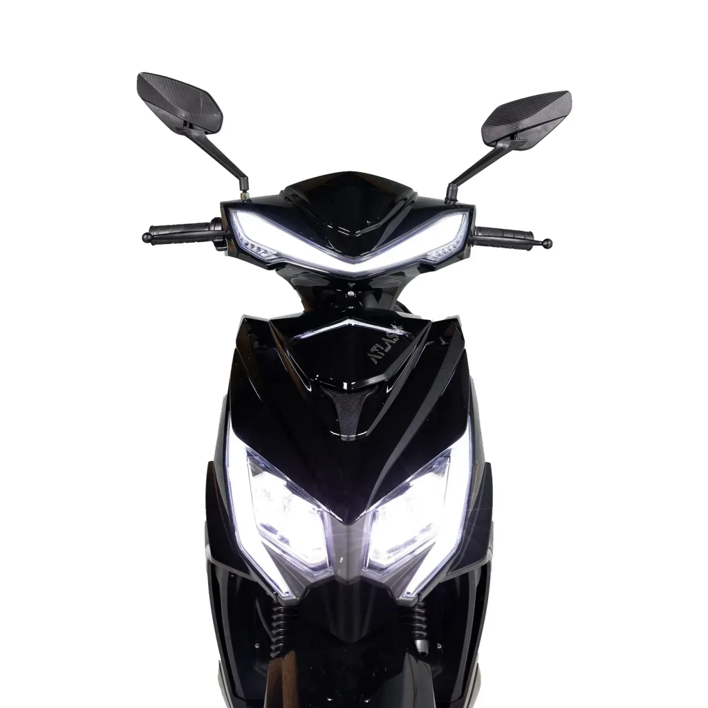 Електроскутер Atlas Spider Box 1500W Black (4003) - зображення 9