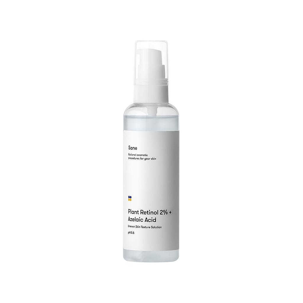 Тонік для обличчя Sane Plant Retinol 2% + Azelaic Acid З рослинним ретинолом 100 мл (4820266830564) - изображение 1