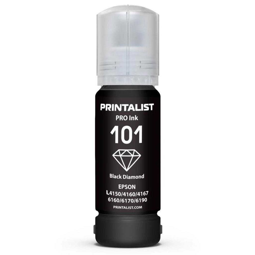 Чорнило Printalist Epson L4150/4160 70г Black Pigment (PL101BP) - зображення 1
