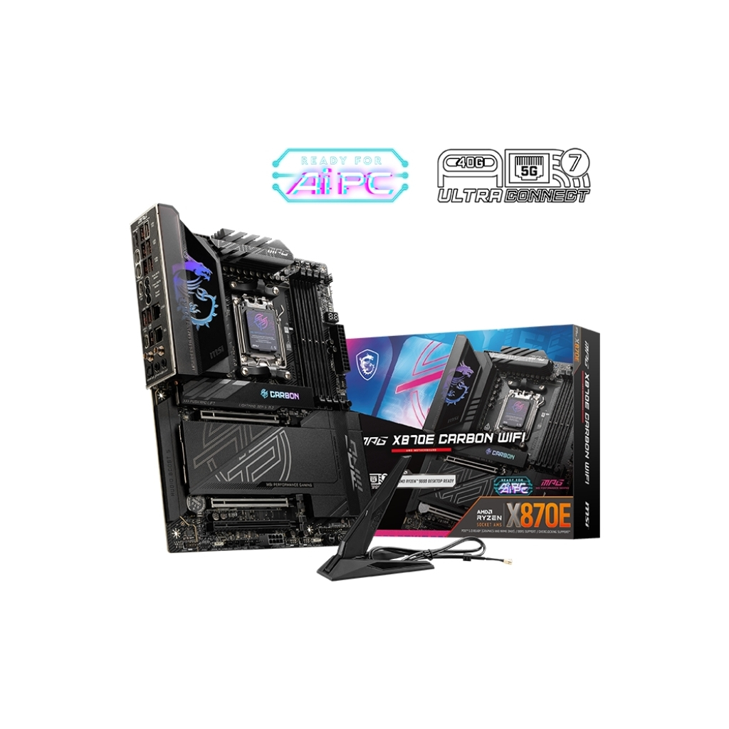 Материнська плата MSI MPG X870E CARBON WIFI - зображення 5